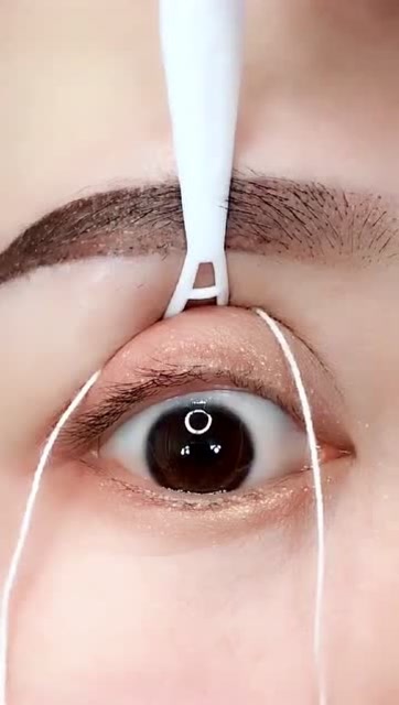 自埋眼线!双眼皮就这么简单