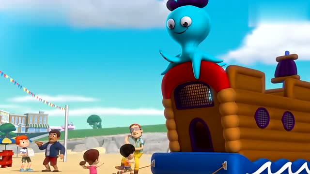 汪汪队冒险湾举办嘉年华,有很多好吃好喝好玩的