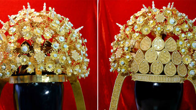 隋炀帝墓出土萧后凤冠,专家清理后惊愕,1300年前的工艺水平太高超