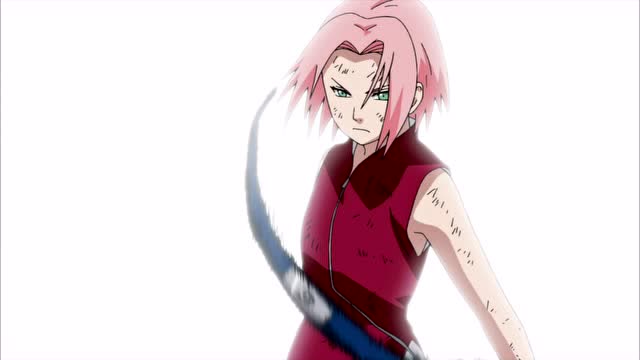 小樱大战月光疾风,即使遇到秽土转生的上忍,小樱也丝毫不逊色!