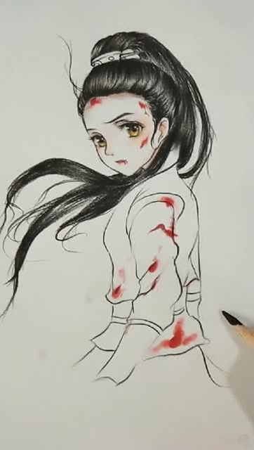 给尼姑画个头发真的秒变女神!可以看得出一个发型的重要性了