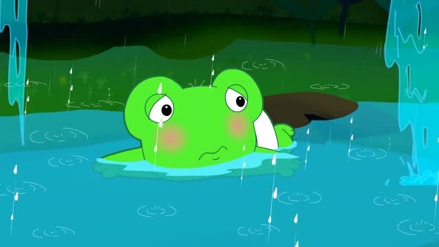 小青蛙要到井外看一看,小青蛙跳呀跳.启蒙