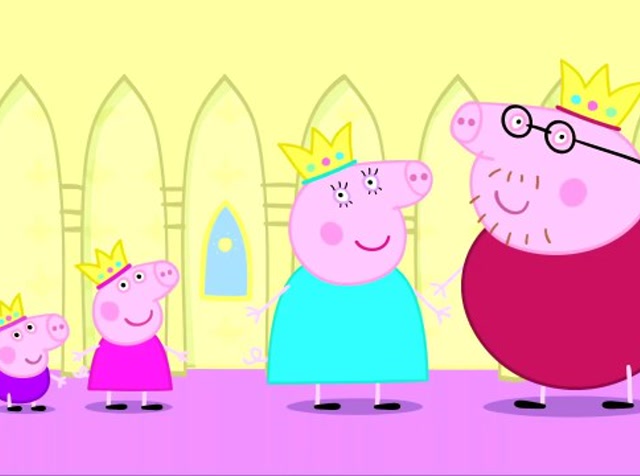小猪佩奇第4季:佩奇一家都戴上了皇冠!