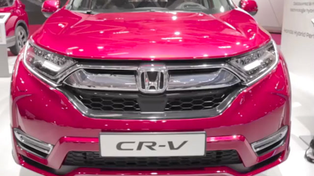 2019款本田crvawd,配置升级,红色车身更显大气时尚