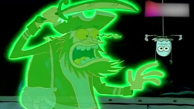 海绵宝宝将飞天魔吓跑了,这造型将看到的人都吓跑了