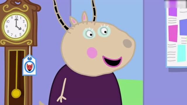 羚羊夫人收到了狐狸先生送来的礼物,她非常喜欢这个礼物