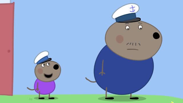 狗爸爸很怀念当船长的日子,小狗丹尼鼓励他勇敢做自己