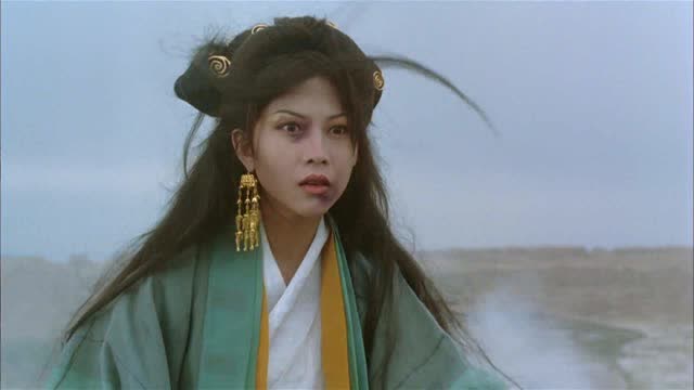 《大话西游之仙履奇缘》铁扇公主追着猴子,误以为猴子跳崖了呢?