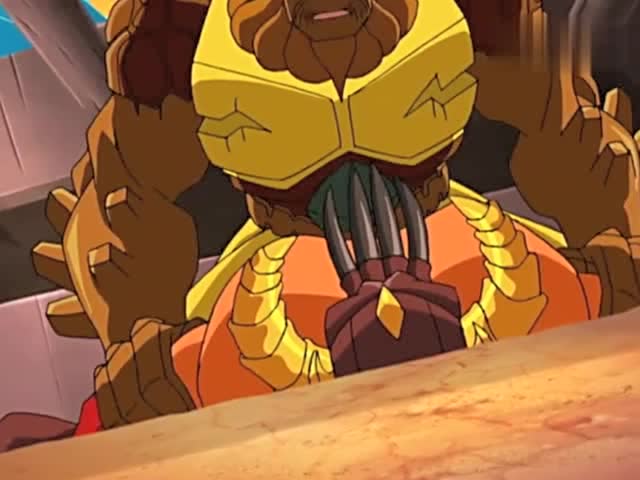 高米迪:就这一张破网也想抓住铁甲龙犀,别忘了还有超级高米迪呢