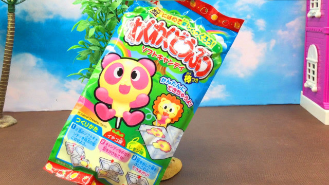 制作好吃又好玩的日本食玩动物棒棒糖