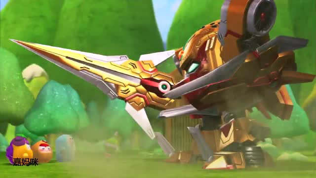 果宝特攻:橙留香机甲终于升级,却不能驾驭