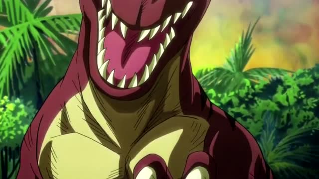 海贼王没想到路飞也有今天被恐龙一口吞进肚子里