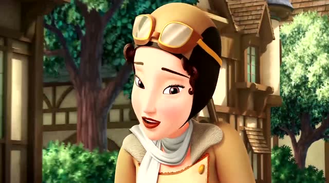 小公主苏菲亚卢比的四轮车虽然很漂亮但是不是自己做的