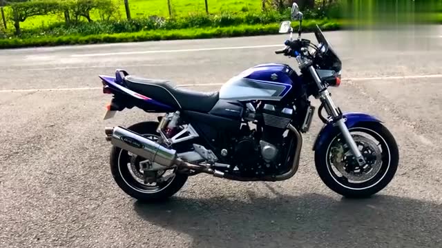铃木gsx1400,大魔神finaledition绕车实拍