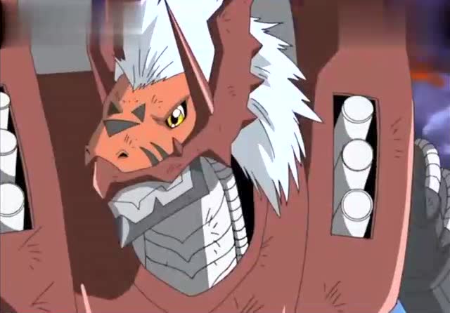 数码宝贝 超帅的堕天地狱兽爆裂形态! 为了守护重要的同伴!