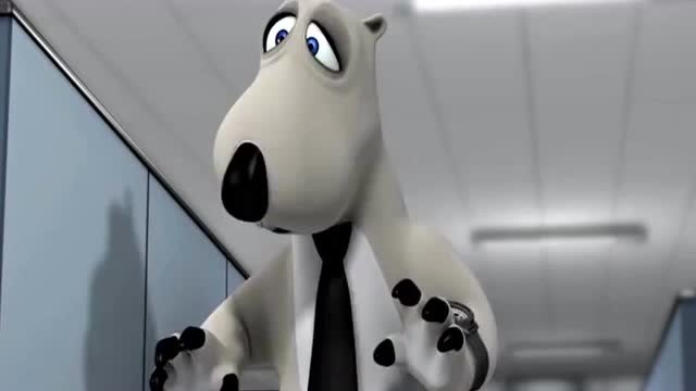 倒霉熊:笨熊第一天上班就拍晕了老板