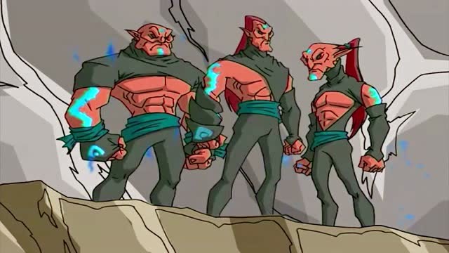 成龙历险记:黑暗武士变身圣主,向布莱克警长靠近!