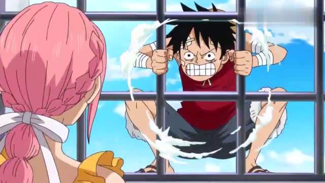 海贼王:路飞找到蕾贝卡,累得像狗