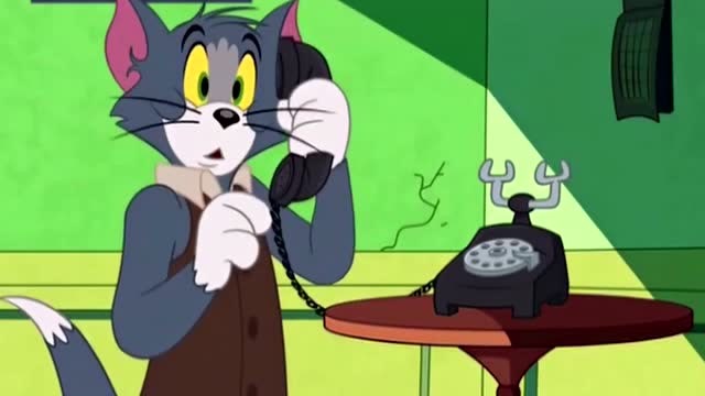 汤姆猫打电话叫人图片图片