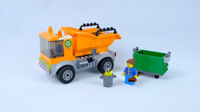 乐高新品60220垃圾清运车评测