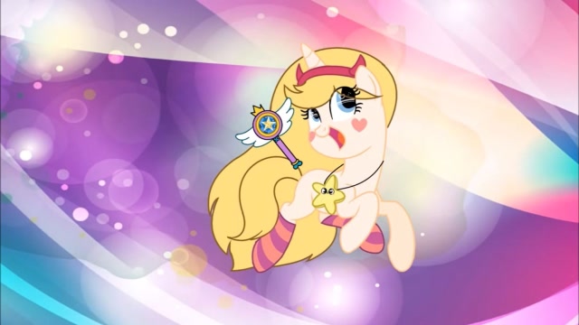 《小马宝莉》金光闪闪!碧琪变身魔法小魔驹