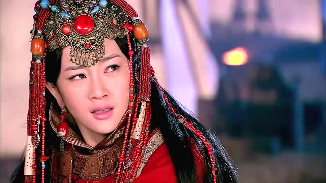 山河恋:海兰珠被关阿古拉大骂赛琦雅:这个狠毒的女人!