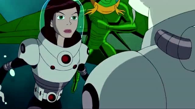 ben10:凱文頭盔超酷因為它是活的,還會講話呢