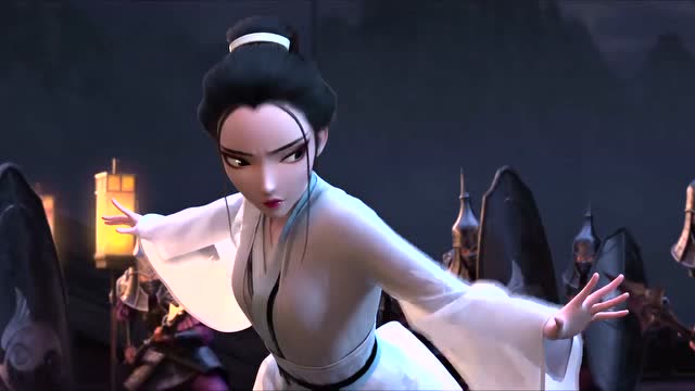 白蛇缘起:小白深夜刺杀国师,不慎失手,险些被擒