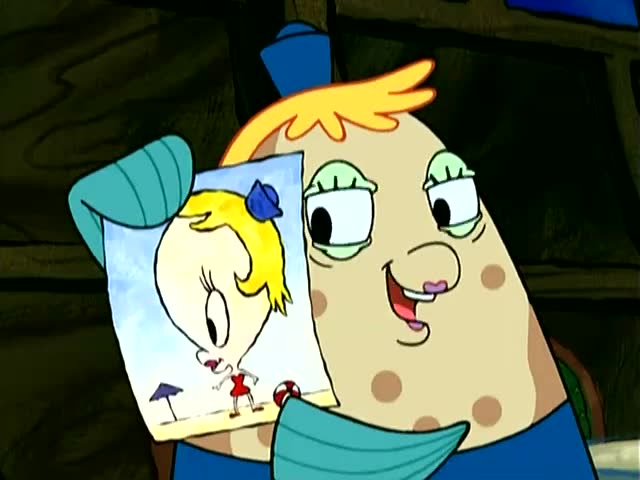 海绵宝宝:泡芙老师很喜欢和蟹老板约会的环境