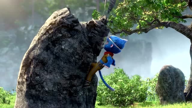 大闹西游:孙悟空变石像和孙武元练武