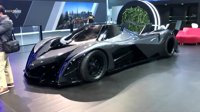 马力拥有5000匹的超级跑车 外观设计非常炫酷