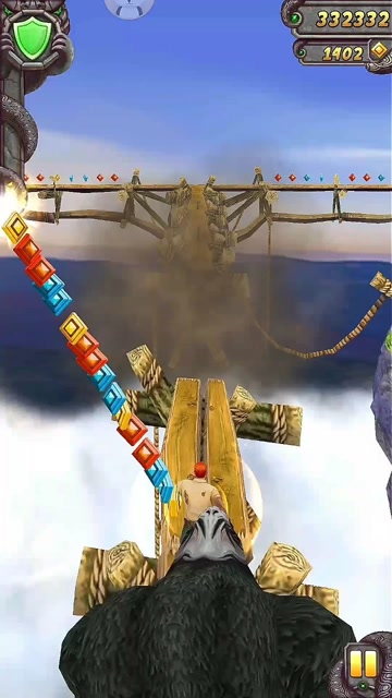神庙逃亡 怪兽出现的那一瞬间我吓一跳!