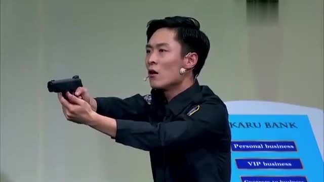 喜剧秀最囧银行大劫案魏翔演技爆棚争当人质笑得肚子疼