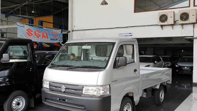 2019款印版铃木carry到店实拍,国内少见的小货车