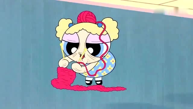 飞天小女警魔人啾啾看到小女警变老开始大疯狂犯罪