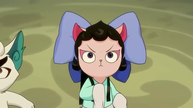 京剧猫:胖文师父说小青学艺不精,小青听到非常的生气