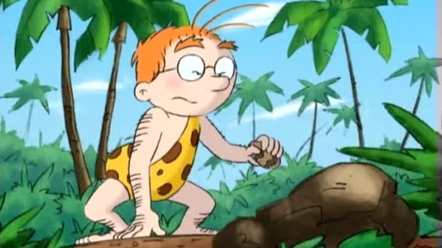 马丁的早晨马丁化身成原始人保护了大家的安全