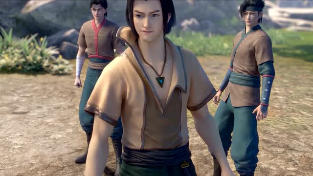 萌酱的追番剧场《武动乾坤01》- 初拾祖石夜习武,林动修得十响拳