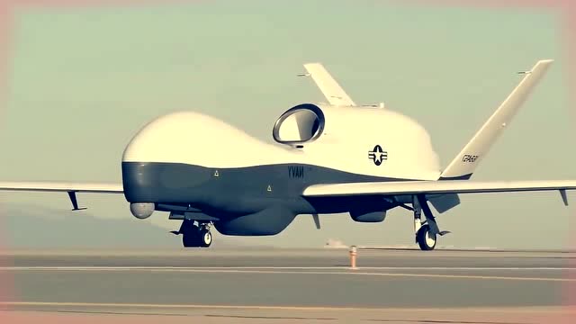 这两天很火的美国mq-4c无人机