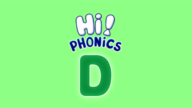 hi,phonics字母操letter dd