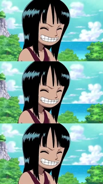 难过的时候就要多笑笑哦罗宾酱小时候真的太苦了