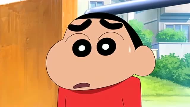 蜡笔小新:蜡笔小新长大后的样子,连自己看了都害怕,太逗了