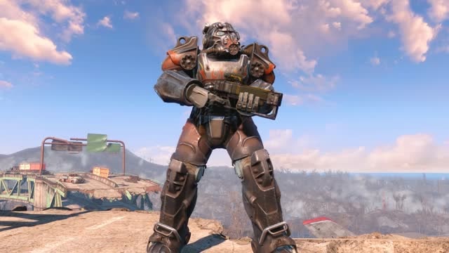 南湖游戏《辐射4》第10期:意外得到原子猫t60动力装甲