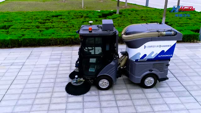 海德汽车智能无人驾驶扫路机