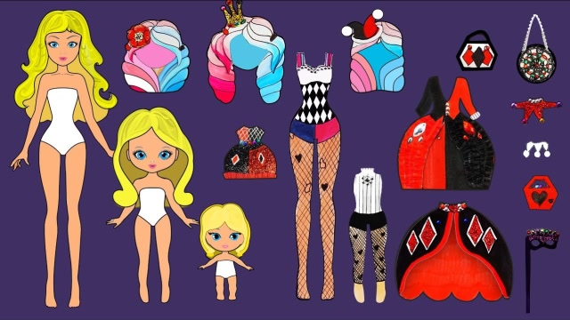 创意手工书,公主城堡里的纸娃娃趣味换装,好玩又有趣!