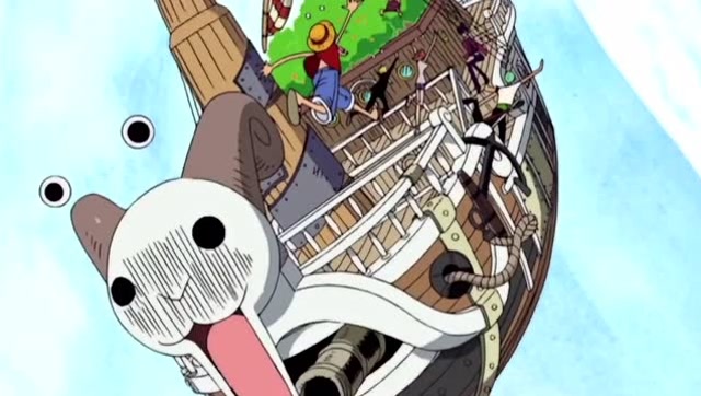海贼王中最感人的片段,黄金梅丽号的一生,看哭了多少人?