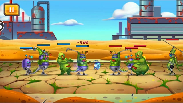 怪兽工厂之打架前先摆好姿势