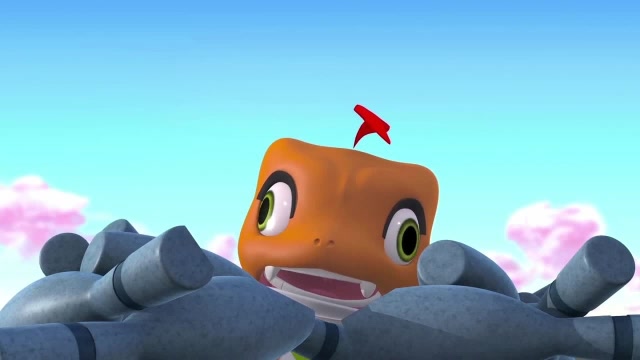 恐龙来了:飞天宝出计谋,却不料搞来个大块头,可看懵虫子老板