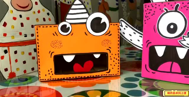 [枫丹·开讲啦]手工线上课/纸盒小怪兽
