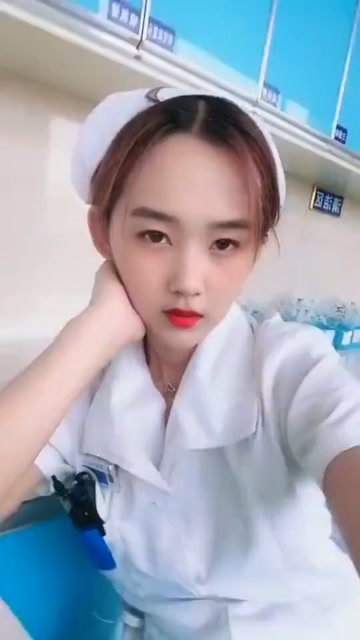 护士小姐姐自拍!这颜值我给90分!多一分都不给
